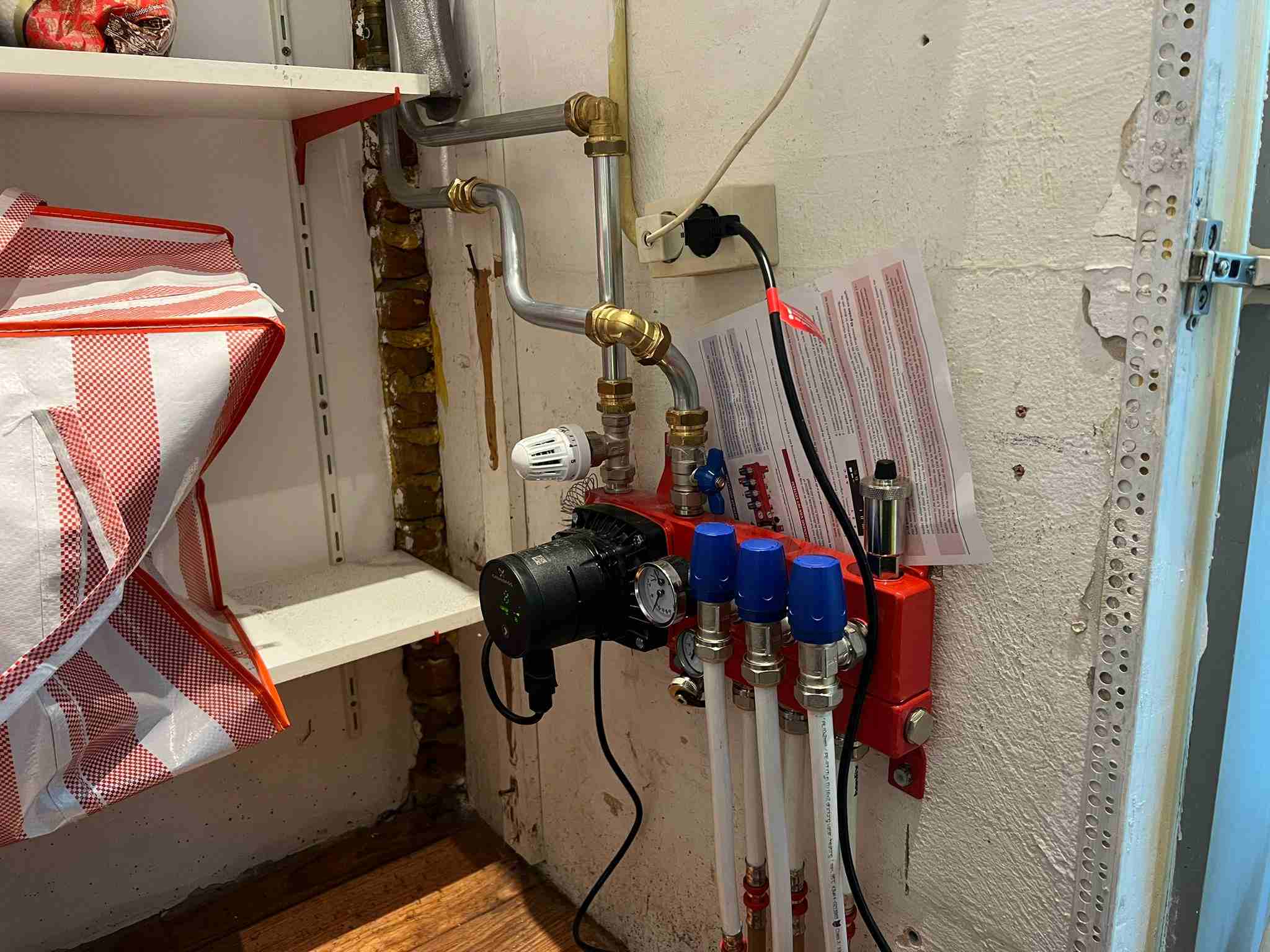 Vloerverwarming Spoelen
